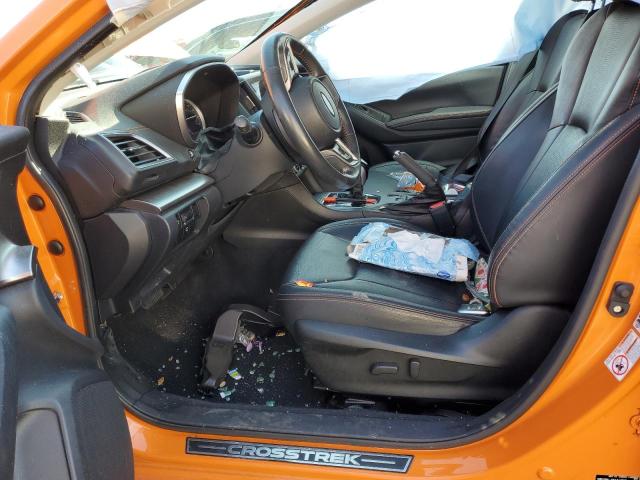 JF2GTAMC0JH290034 - 2018 SUBARU CROSSTREK LIMITED ORANGE photo 7