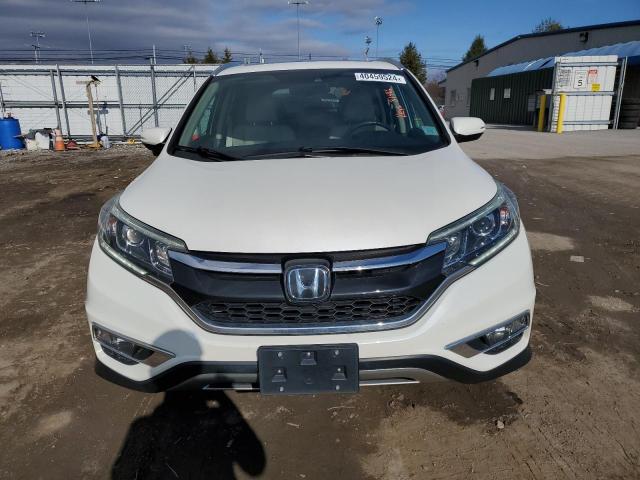 5J6RM3H9XFL023254 - 2015 HONDA CR-V TOURING WHITE photo 5