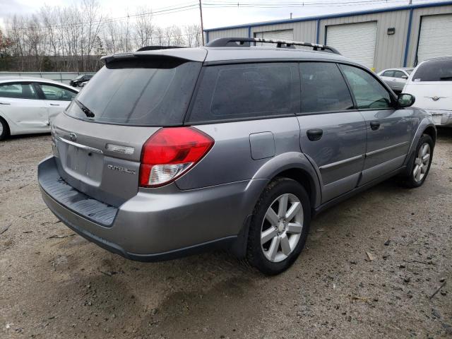 4S4BP61C187348565 - 2008 SUBARU OUTBACK 2. GRAY photo 3