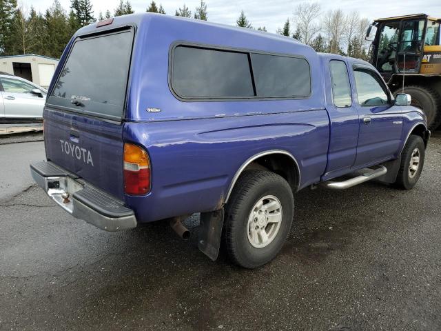 4TAWN74N8TZ218662 - 1996 TOYOTA TACOMA XTRACAB SR5 PURPLE photo 3