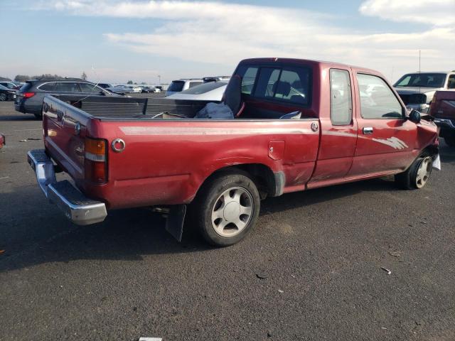 JT4VN93D6P5037805 - 1993 TOYOTA PICKUP 1/2 TON EXTRA LONG WHEELBASE DX BURGUNDY photo 3