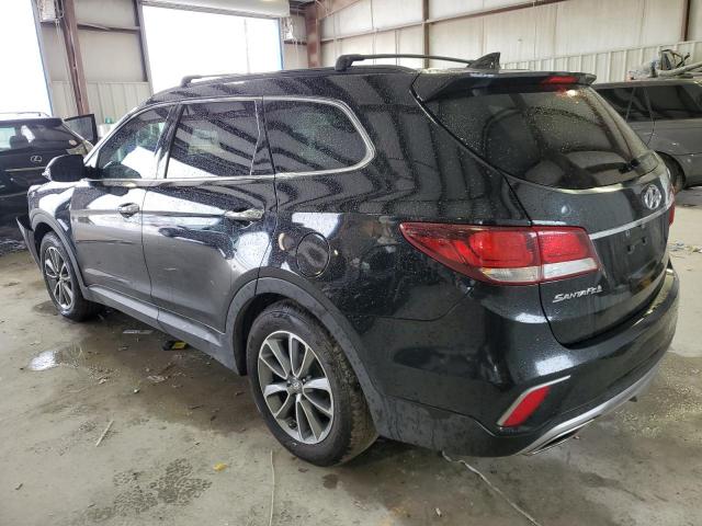 KM8SN4HF3JU276592 - 2018 HYUNDAI SANTA FE SE BLACK photo 2