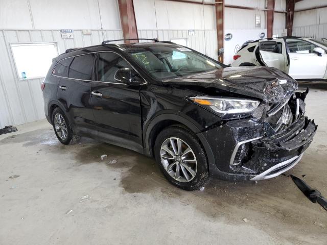 KM8SN4HF3JU276592 - 2018 HYUNDAI SANTA FE SE BLACK photo 4