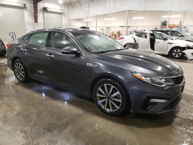 5XXGU4L17LG406133 - 2020 KIA OPTIMA EX GRAY photo 4