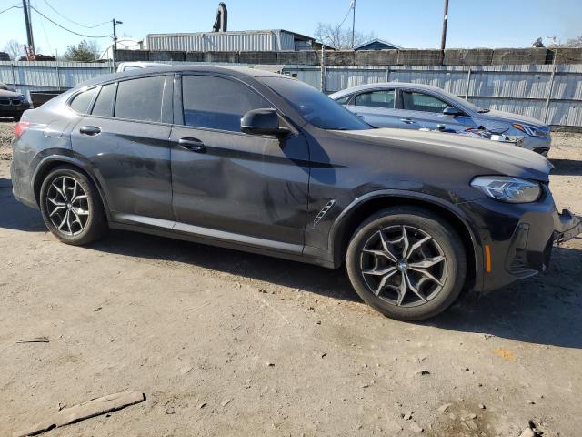 5UX43DT03N9K45498 - 2022 BMW X4 M40I BLACK photo 4