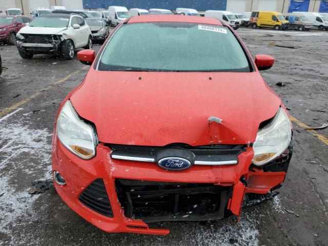 1FAHP3K29CL234581 - 2012 FORD FOCUS SE RED photo 5