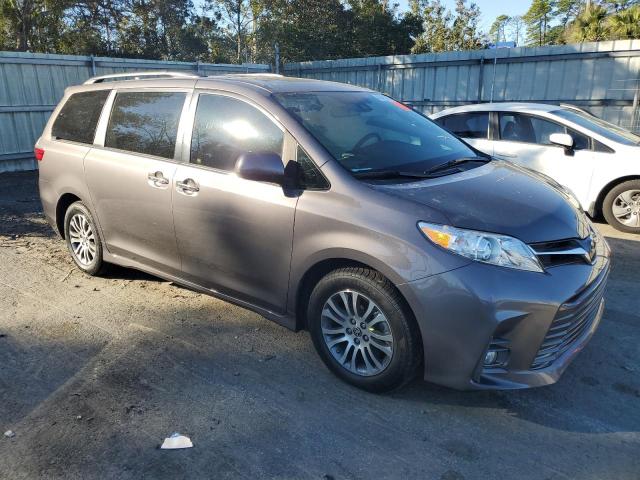 5TDYZ3DC7LS082387 - 2020 TOYOTA SIENNA XLE GRAY photo 4