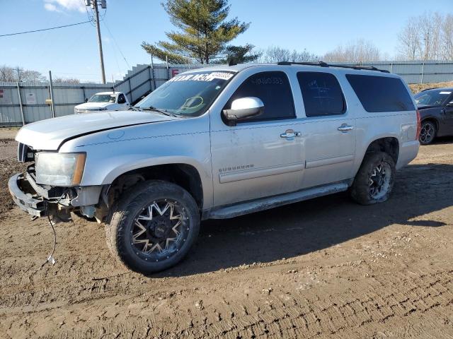 1GNUKJE39AR235876 - 2010 CHEVROLET SUBURBAN K1500 LT SILVER photo 1