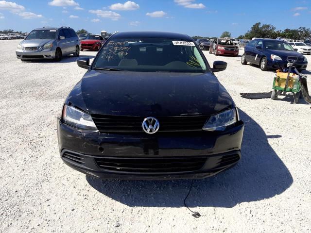 3VW2K7AJ8EM317738 - 2014 VOLKSWAGEN JETTA BASE BLACK photo 5
