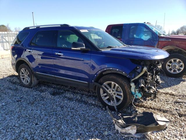 1FM5K8D87FGC36753 - 2015 FORD EXPLORER XLT BLUE photo 4