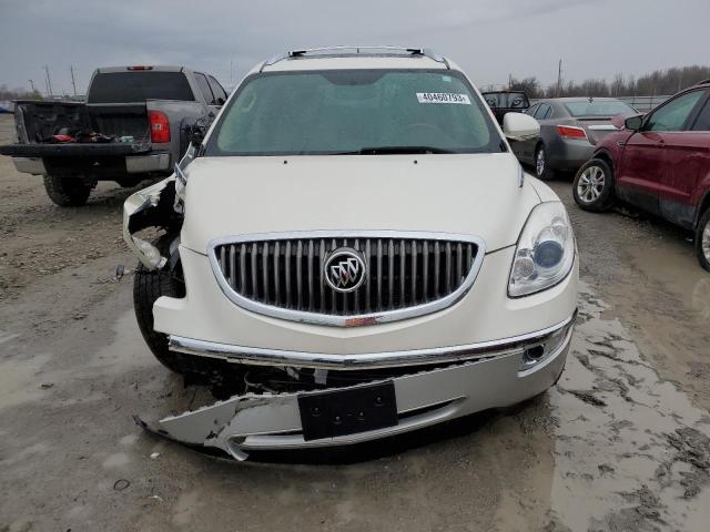 5GAKRCED9BJ296467 - 2011 BUICK ENCLAVE CXL WHITE photo 5