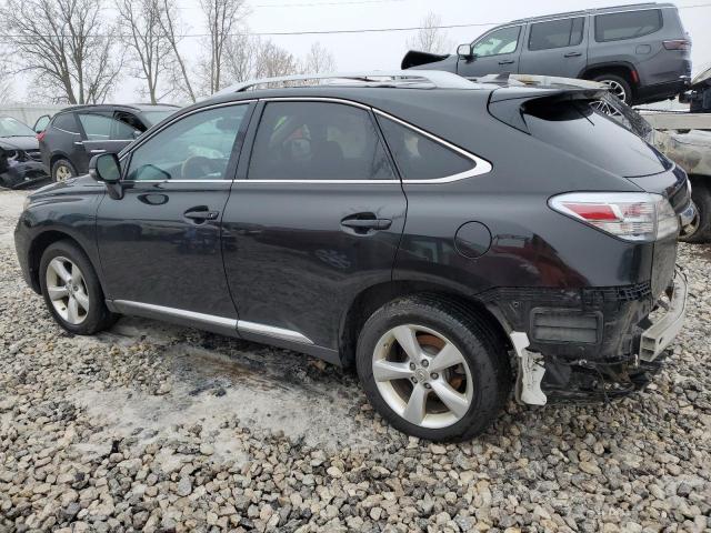 2T2BK1BAXBC094441 - 2011 LEXUS RX 350 BLACK photo 2