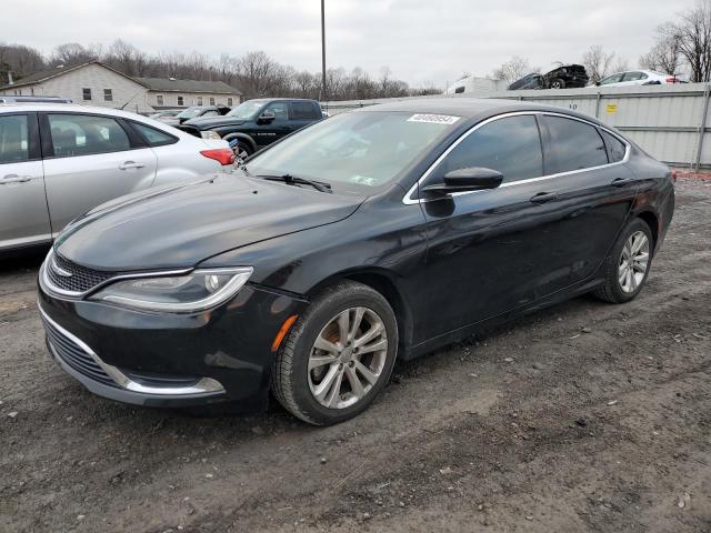 1C3CCCAB2FN733267 - 2015 CHRYSLER 200 LIMITED BLACK photo 1