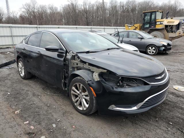 1C3CCCAB2FN733267 - 2015 CHRYSLER 200 LIMITED BLACK photo 4