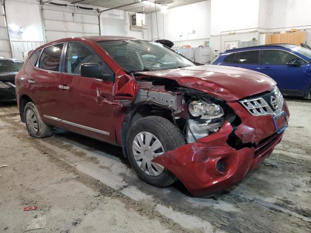 JN8AS5MT9DW544505 - 2013 NISSAN ROGUE S BURGUNDY photo 4