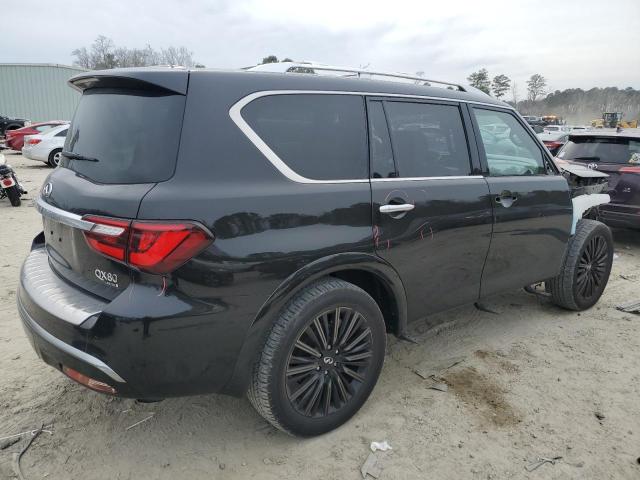 JN8AZ2NE9K9230133 - 2019 INFINITI QX80 LUXE GRAY photo 3