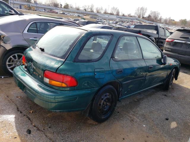 JF1GF4354WH802904 - 1998 SUBARU IMPREZA L GREEN photo 3