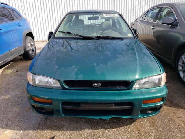 JF1GF4354WH802904 - 1998 SUBARU IMPREZA L GREEN photo 5