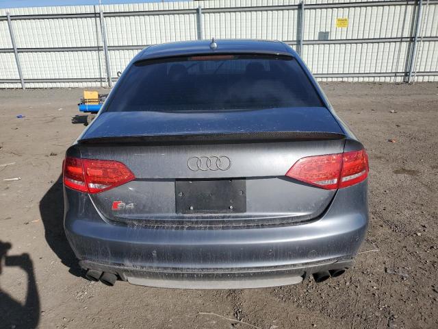 WAUBGAFL1CA110921 - 2012 AUDI S4 PREMIUM PLUS GRAY photo 6