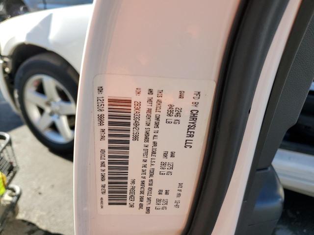 2B3KA33G48H215986 - 2008 DODGE CHARGER SXT WHITE photo 12