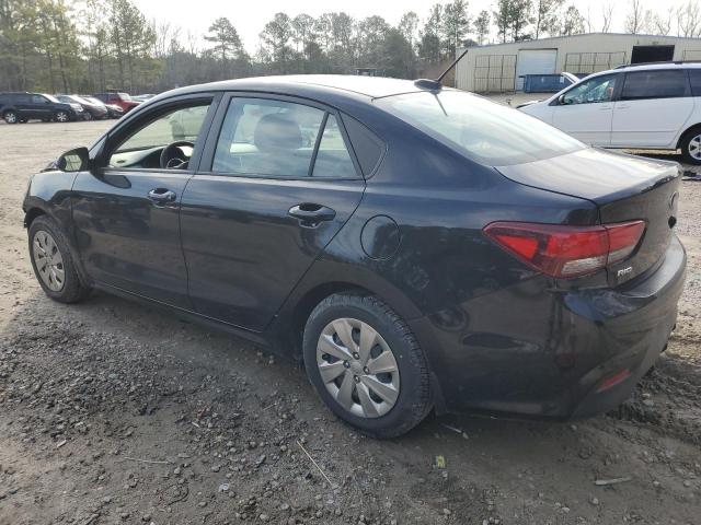 3KPA24AB7JE145700 - 2018 KIA RIO LX BLACK photo 2