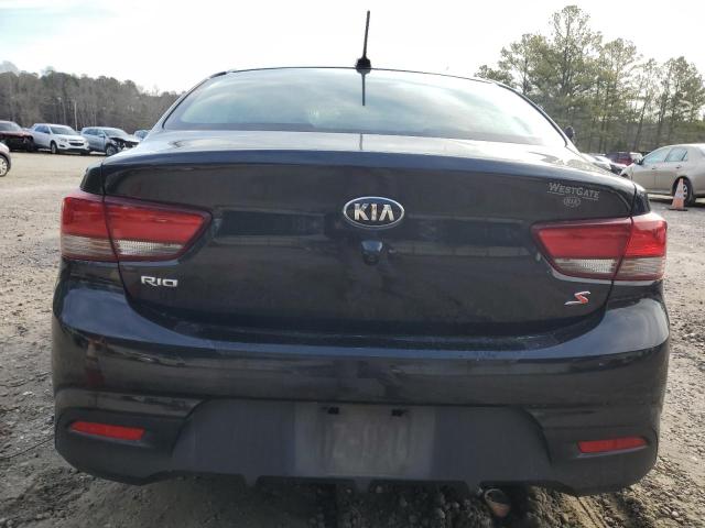 3KPA24AB7JE145700 - 2018 KIA RIO LX BLACK photo 6