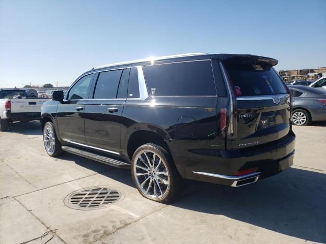 1GYS4KKL6MR467855 - 2021 CADILLAC ESCALADE ESV PREMIUM LUXURY BLACK photo 2