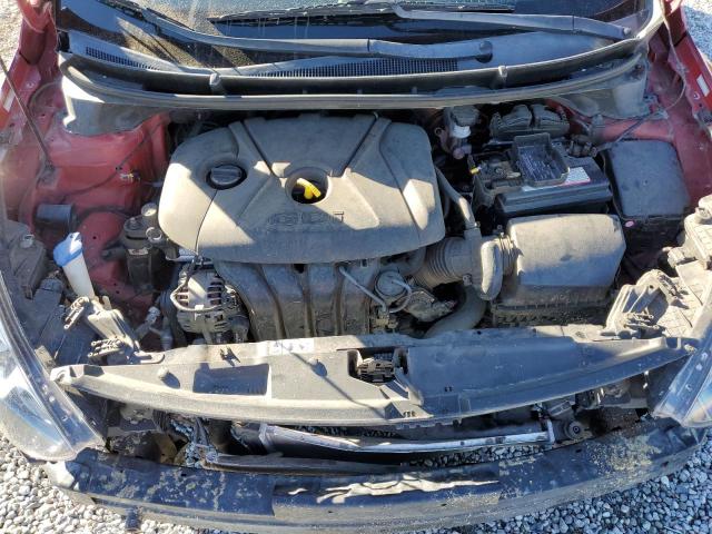 KMHD35LH4GU252288 - 2016 HYUNDAI ELANTRA GT RED photo 11