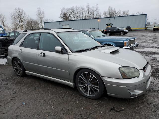 JF1GG29665G812145 - 2005 SUBARU IMPREZA WRX SILVER photo 4