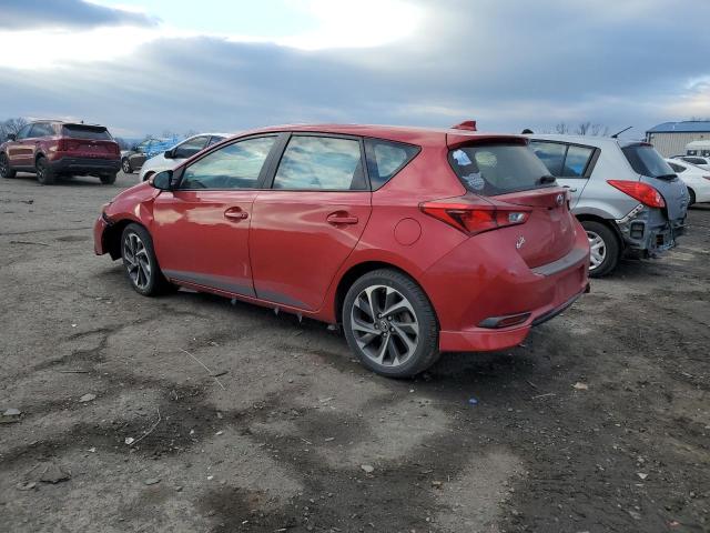 JTNKARJE0JJ568258 - 2018 TOYOTA COROLLA IM RED photo 2