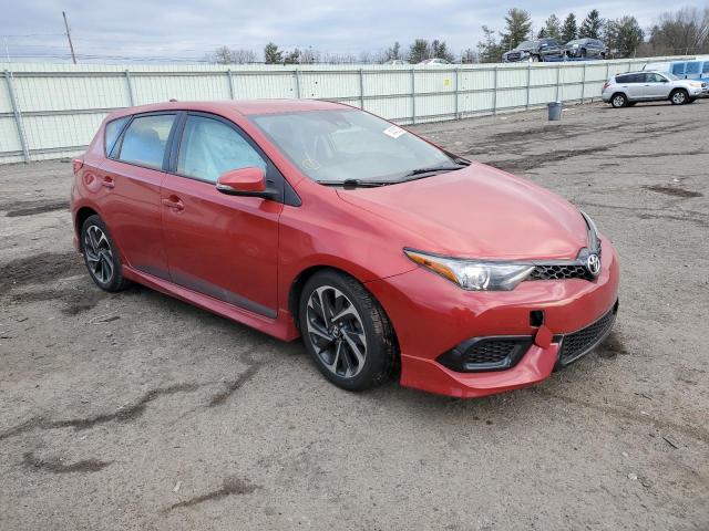 JTNKARJE0JJ568258 - 2018 TOYOTA COROLLA IM RED photo 4