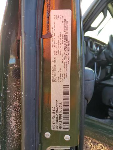 1C4GJXANXMW792692 - 2021 JEEP WRANGLER SPORT GREEN photo 12