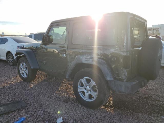 1C4GJXANXMW792692 - 2021 JEEP WRANGLER SPORT GREEN photo 2