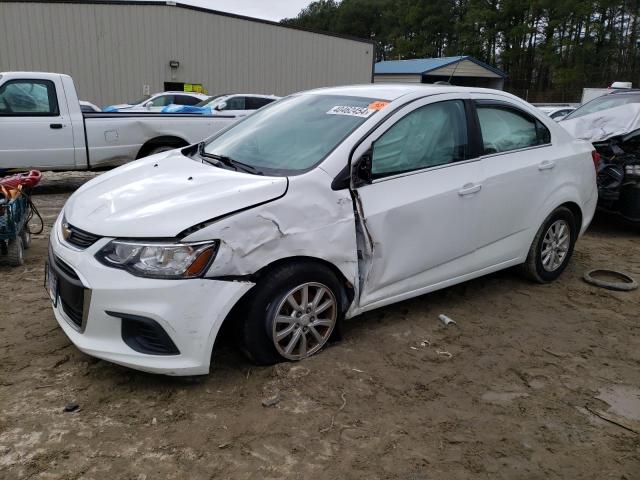 1G1JD5SG1H4125716 - 2017 CHEVROLET SONIC LT WHITE photo 1