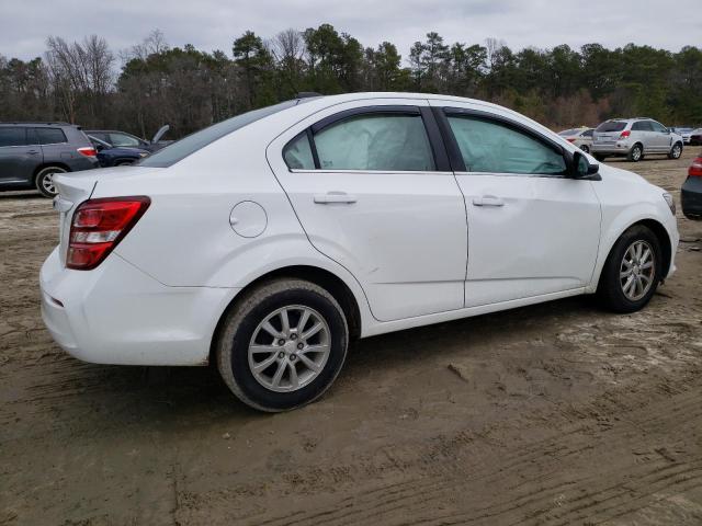 1G1JD5SG1H4125716 - 2017 CHEVROLET SONIC LT WHITE photo 3