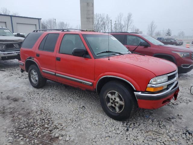 1GNDT13W4X2181513 - 1999 CHEVROLET BLAZER RED photo 4