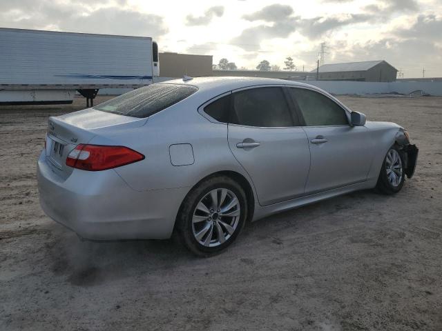 JN1BY1AP9CM335230 - 2012 INFINITI M37 SILVER photo 3