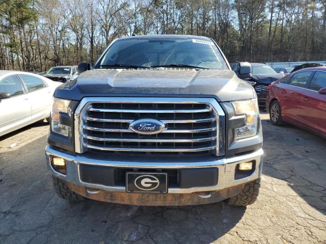 1FTEW1EG2GFB07395 - 2016 FORD F150 SUPERCREW GRAY photo 5