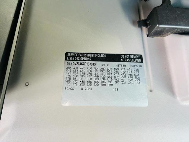 1GNDV23167D137313 - 2007 CHEVROLET UPLANDER LS 蓝色 照片 9