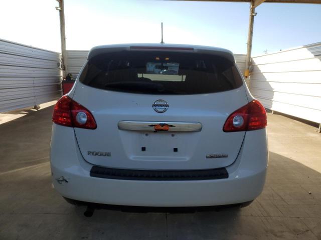 JN8AS5MTXCW268155 - 2012 NISSAN ROGUE S WHITE photo 6