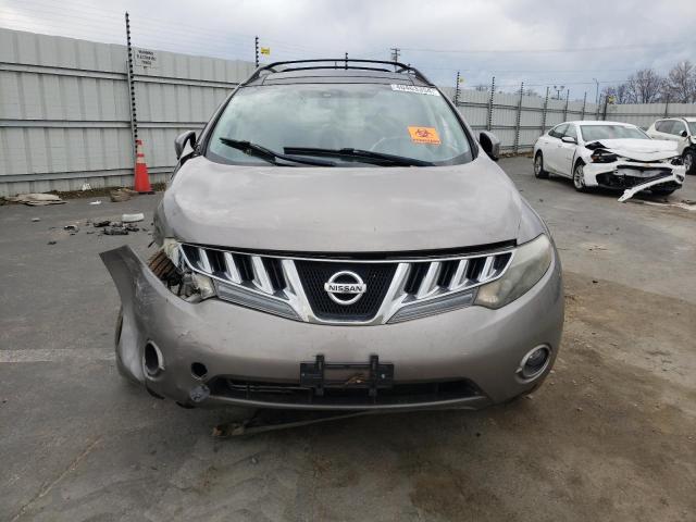 JN8AZ18W99W207218 - 2009 NISSAN MURANO S GRAY photo 5