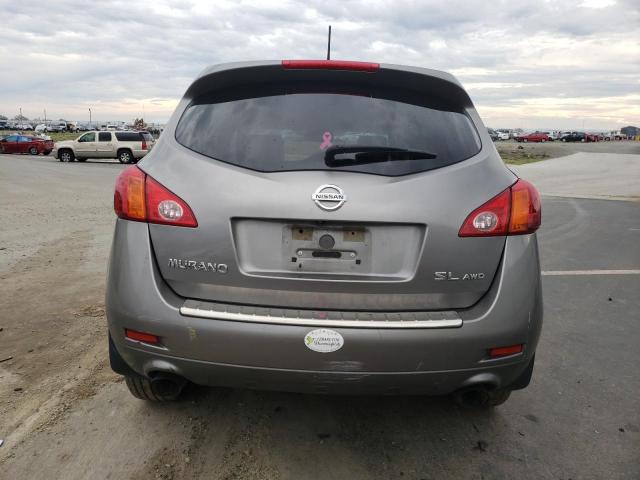 JN8AZ18W99W207218 - 2009 NISSAN MURANO S GRAY photo 6