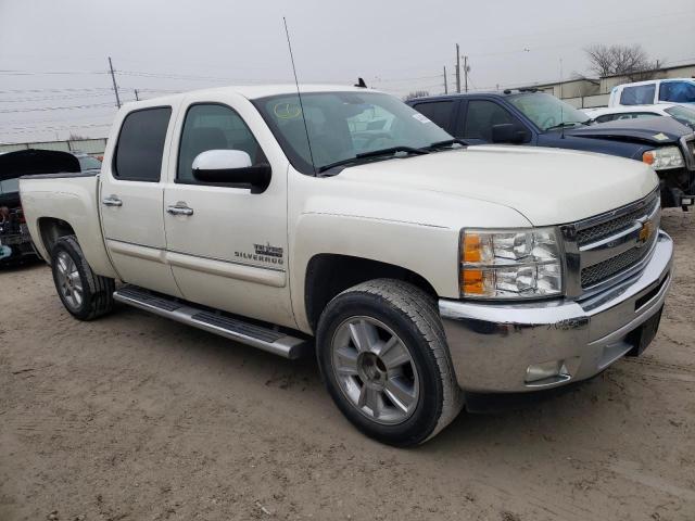 3GCPCSE02CG233971 - 2012 CHEVROLET SILVERADO C1500 LT WHITE photo 4