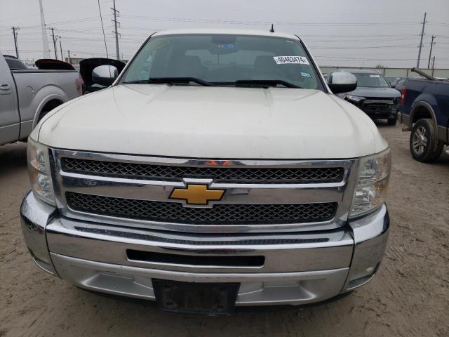 3GCPCSE02CG233971 - 2012 CHEVROLET SILVERADO C1500 LT WHITE photo 5