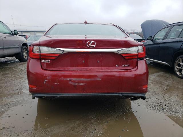 58ABK1GG7GU031412 - 2016 LEXUS ES 350 RED photo 6