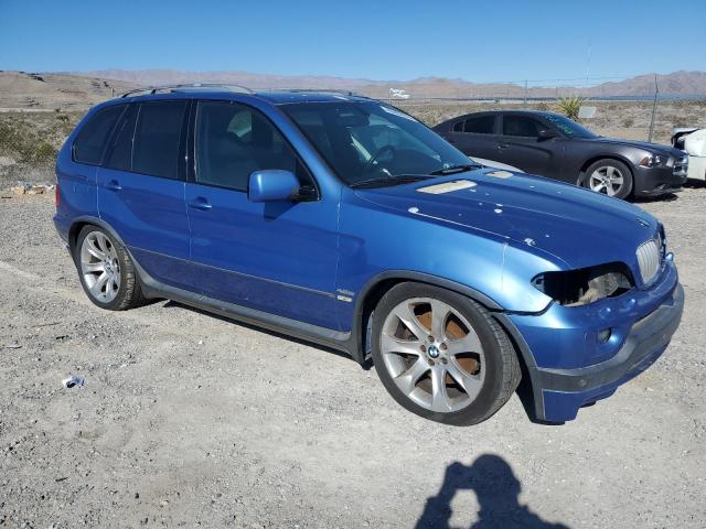5UXFA935X4LE81559 - 2004 BMW X5 4.8IS BLUE photo 4