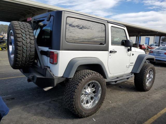 1C4AJWAG7DL594199 - 2013 JEEP WRANGLER SPORT WHITE photo 3