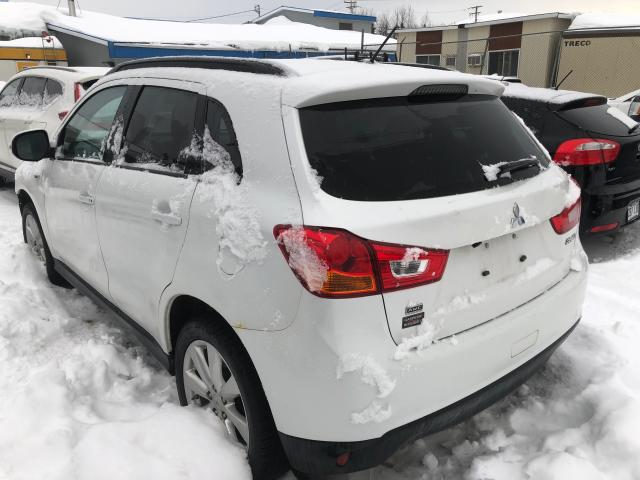 4A4AJ4AW9FE605294 - 2015 MITSUBISHI RVR GT WHITE photo 3