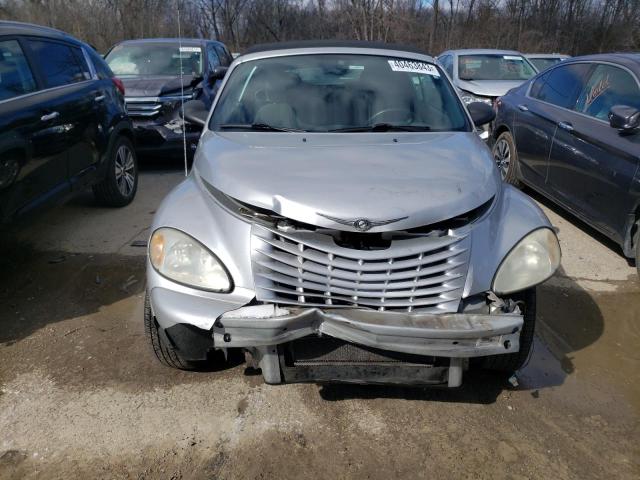 3C3EY45XX5T546265 - 2005 CHRYSLER PT CRUISER GRAY photo 5