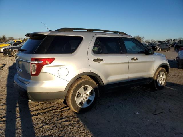 1FM5K8B89DGB82033 - 2013 FORD EXPLORER SILVER photo 3